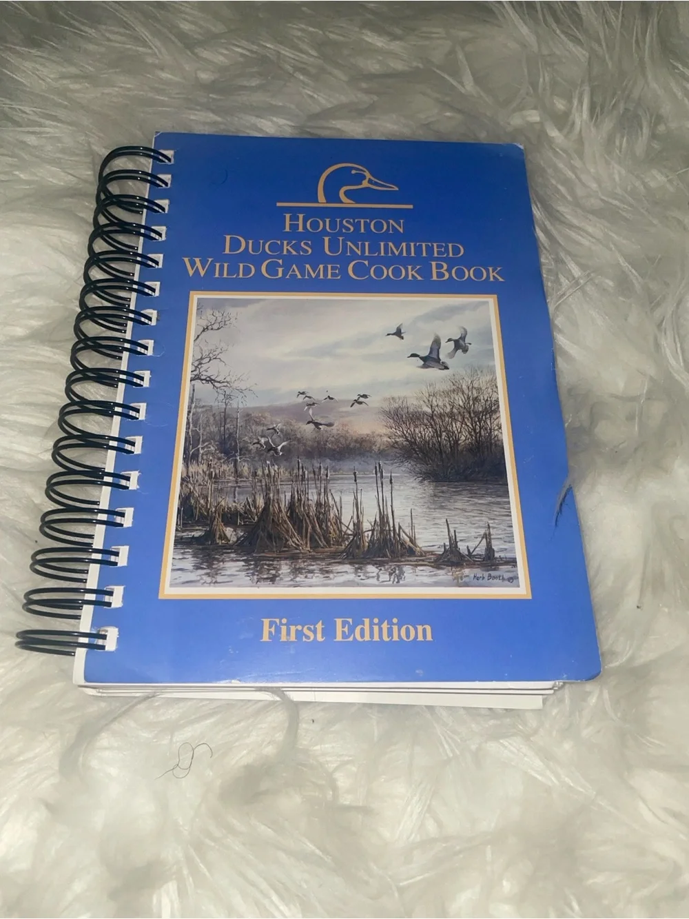 Houston Ducks Unlimited Wild Game Cook Book – First Edition (Spiral Bound)